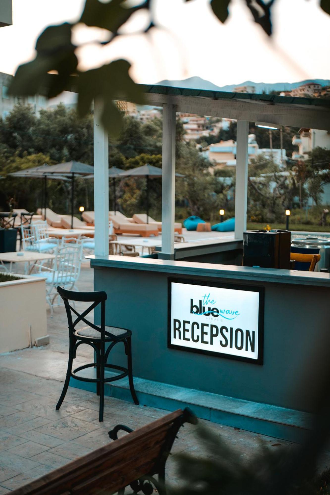 The Blue Wave Hotel Himare Eksteriør bilde
